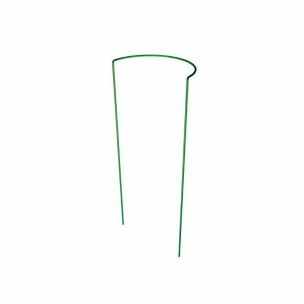 Panacea Products  15 x 30 in. Half-Round Plant Support, Green Steel 259419